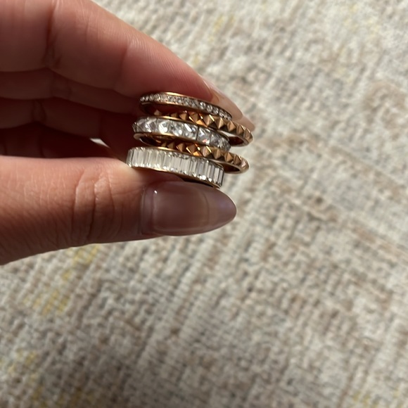 Jewelry bundle -Michael Kors watch, Henri Bendel stackable ring - Picture 5 of 7